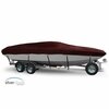 Eevelle Boat Cover DAY CRUISER, Outboard Fits 27ft 6in L up to 96in W Burgundy SCDAYC2796B-BRG